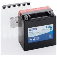 Exide Batteri ETX16-BS, 12V 14Ah