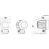 Extraljus D2 LED Med Datadim Teknologi DENALI – miniatyr 2