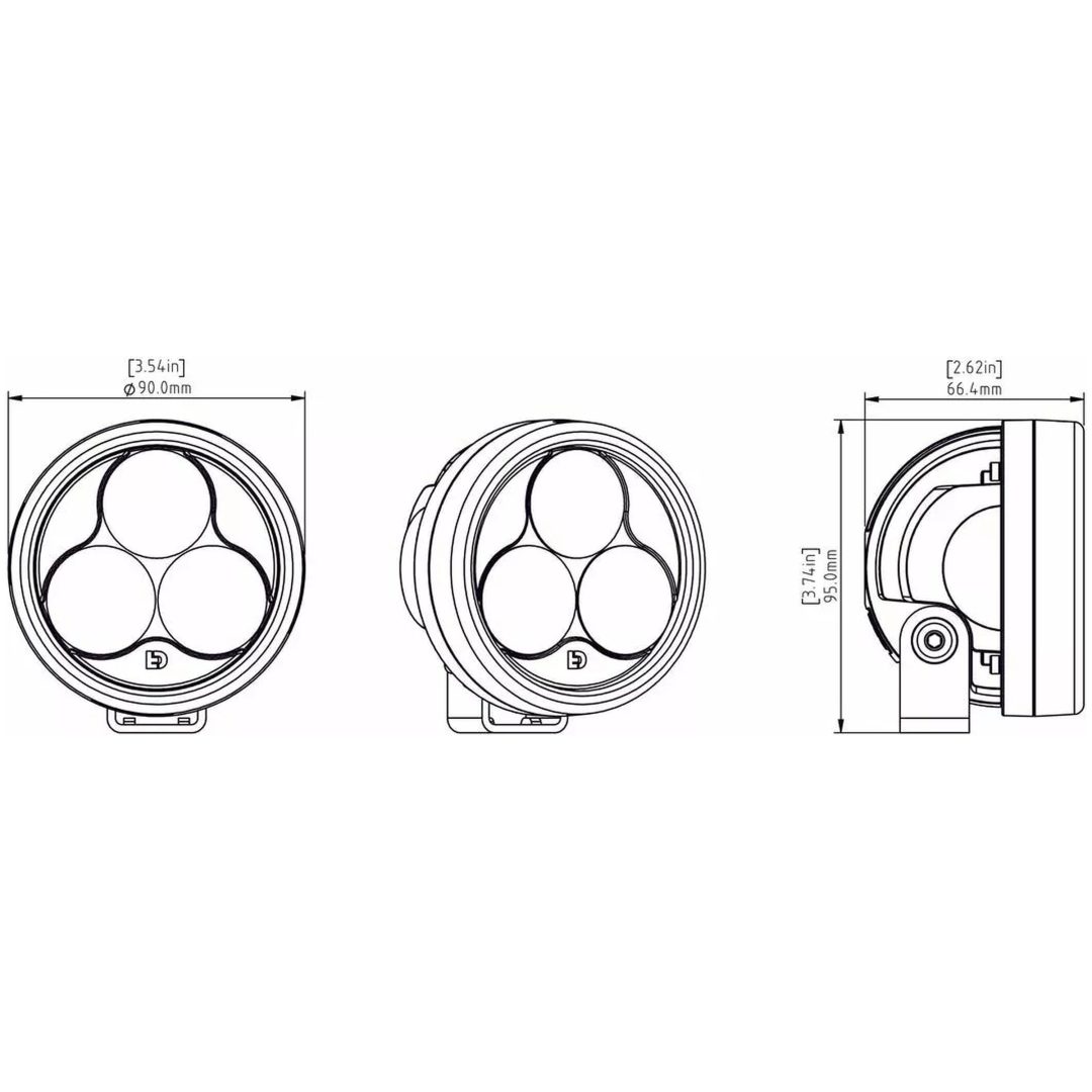 Extraljus D3 LED DENALI – bild 5