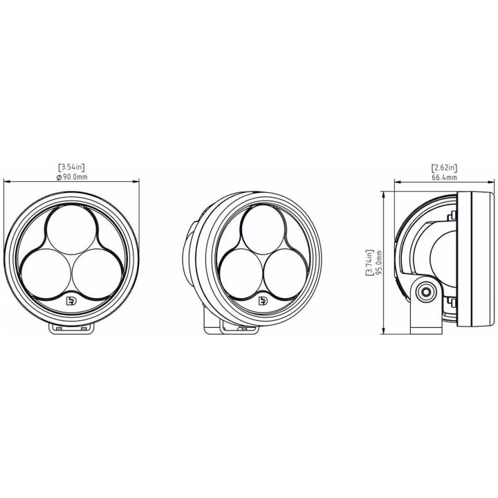 Extraljus D3 LED DENALI – bild 5
