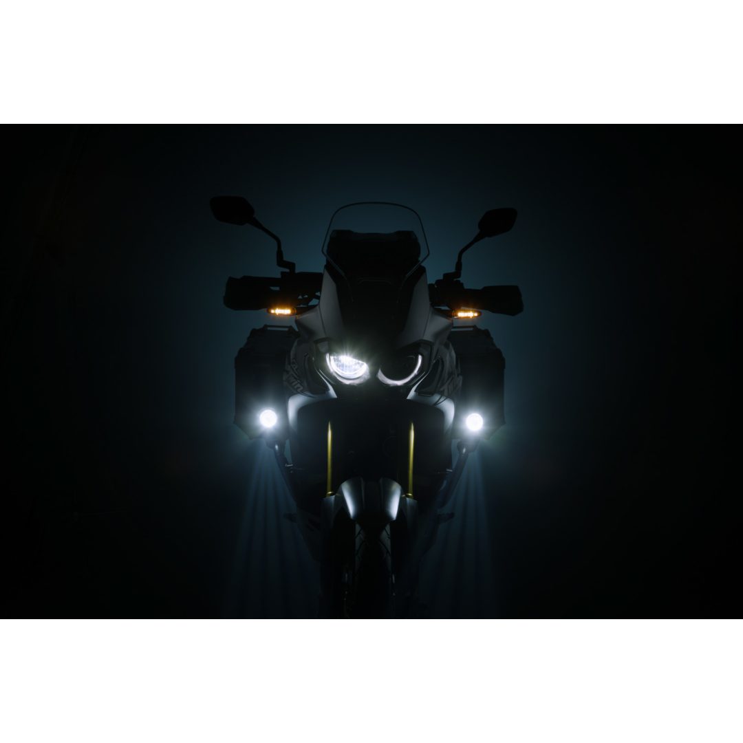 Extraljus Evo Klart/Svart SW-MOTECH Ljus