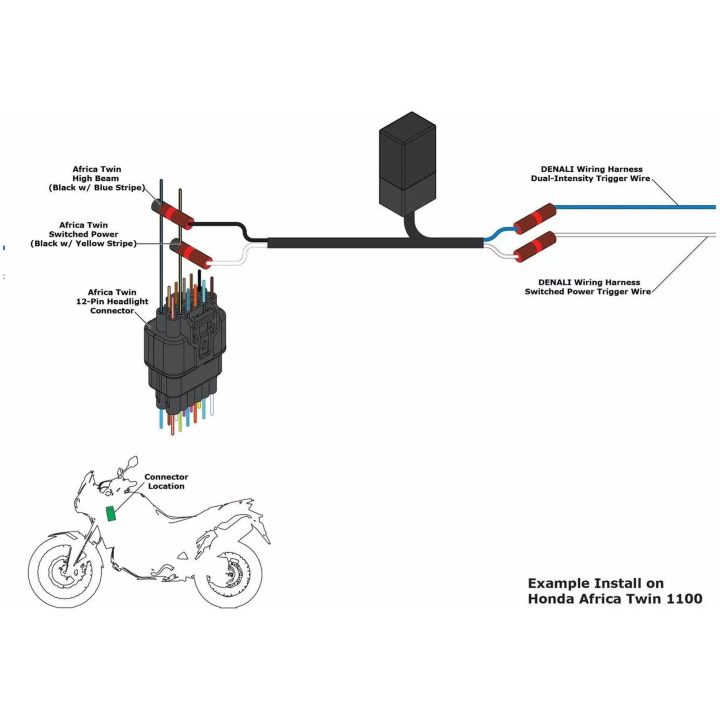 Extraljuskontroll Universal Beam DENALI – bild 3