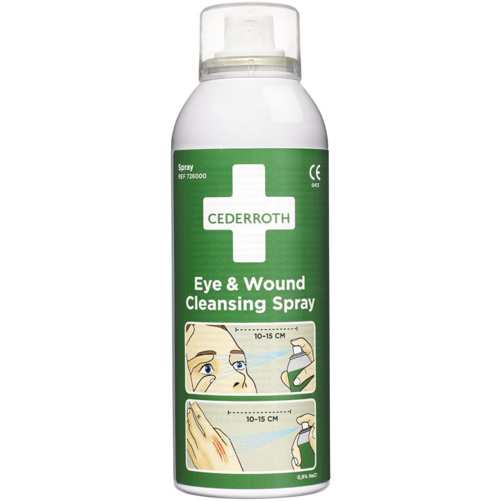 Eye & Wound Cleansing Spray CEDERROTH SÅRTVÄTT 726000 – bild 2