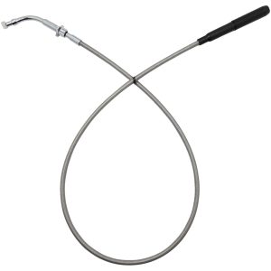 EZ Install Upper Clutch Cable - FLHX/FLTR - +8" - Braided Stainless Steel