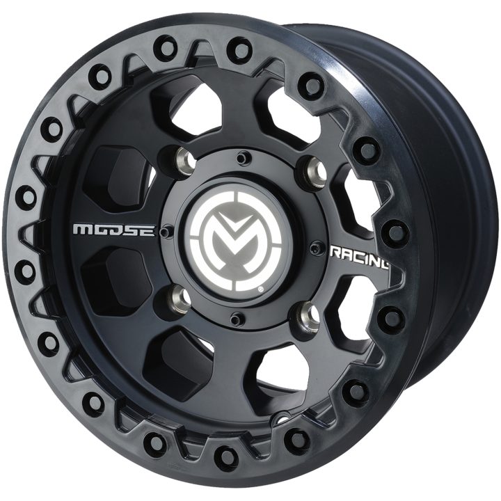 Fälg 23x Svart Satin Aluminium MOOSE RACING – bild 2