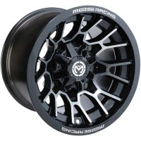 Fälg 24x Svart Gloss Aluminium MOOSE RACING