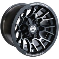 Fälg 24x Svart Gloss Aluminium MOOSE RACING