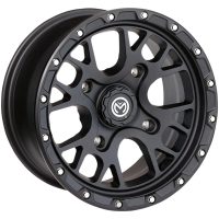 Fälg 545x Standard Kant Svart Satin MOOSE RACING