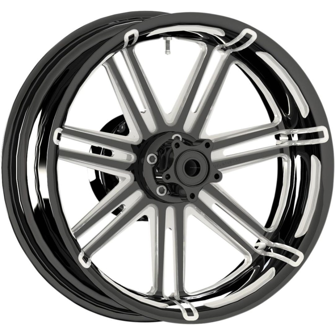Fälg BAK 7 Valve Komplett Harley-Davidson Svart ARLEN NESS 18X5.5 tum (Med ABS)