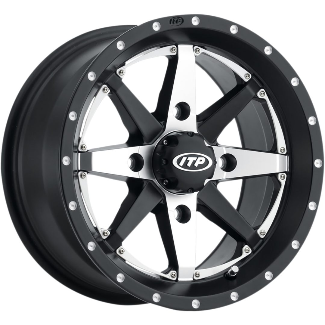 Fälg Cyclone Svart Maskinbearbetad/matt ITP 14 x 7 – bild 6