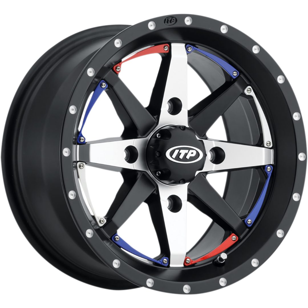 Fälg Cyclone Svart Maskinbearbetad/matt ITP 14 x 7 – bild 7