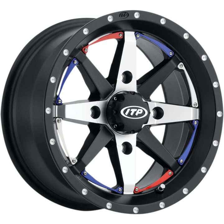 Fälg Cyclone Svart Maskinbearbetad/matt ITP 14 x 7 – bild 7