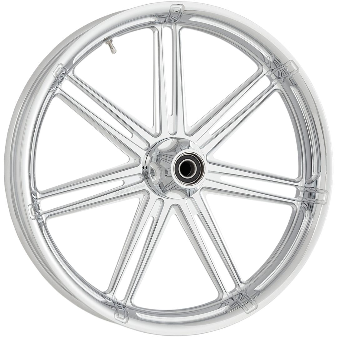 Fälg FRAM 7 Valve Universal Utan HUBB Harley-Davidson Krom ARLEN NESS 21X3.50 tum – bild 2