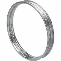 Fälg Fram Silver Krom Stål Rolled Edge DRAG SPECIALTIES