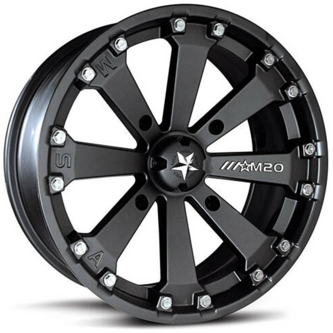 Fälg M20 Kore Svart MSA WHEELS