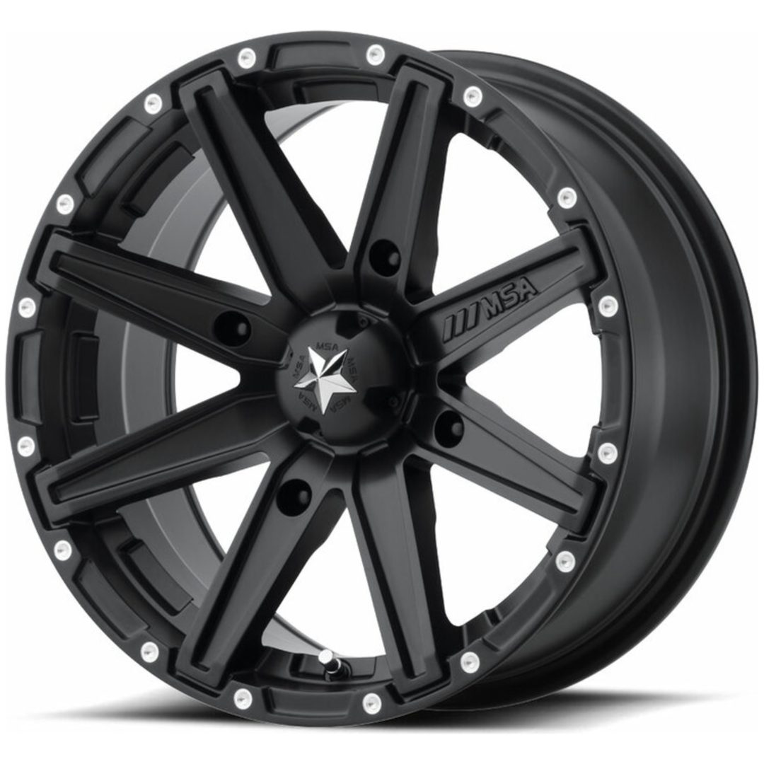 Fälg M33 Svart MSA WHEELS