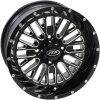 Fälg Momentum Svart Glansig Milled ITP 14 x 7 / 14x7 – miniatyr 2