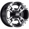 Fälg Ss Alloy Ss112 Sport Silver/svart ITP 9 x 8 / 9x8 – miniatyr 2