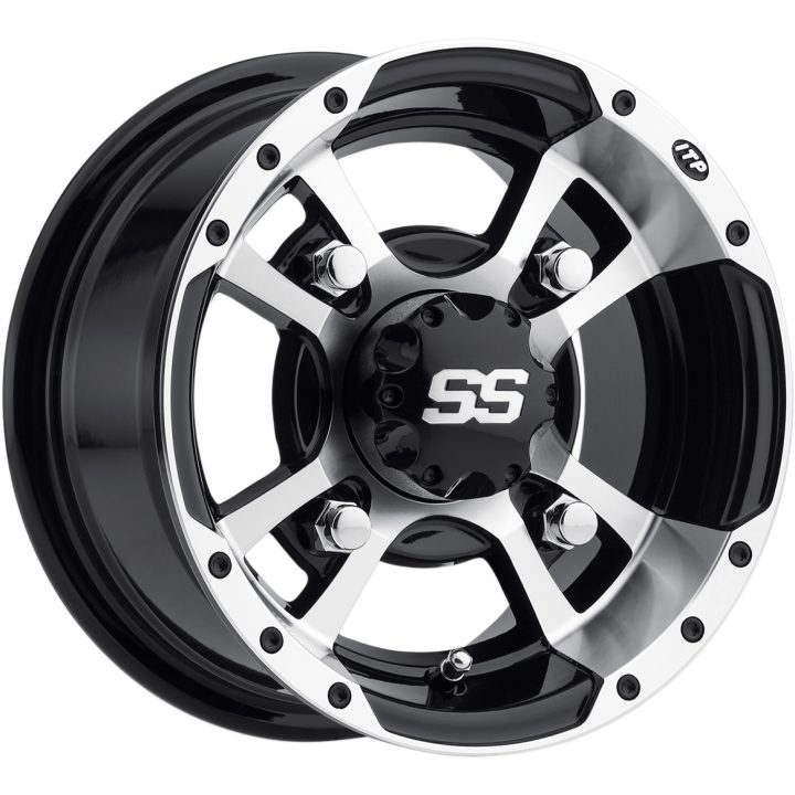 Fälg Ss Alloy Ss112 Sport Silver/svart ITP 9 x 8 / 9x8 – bild 2
