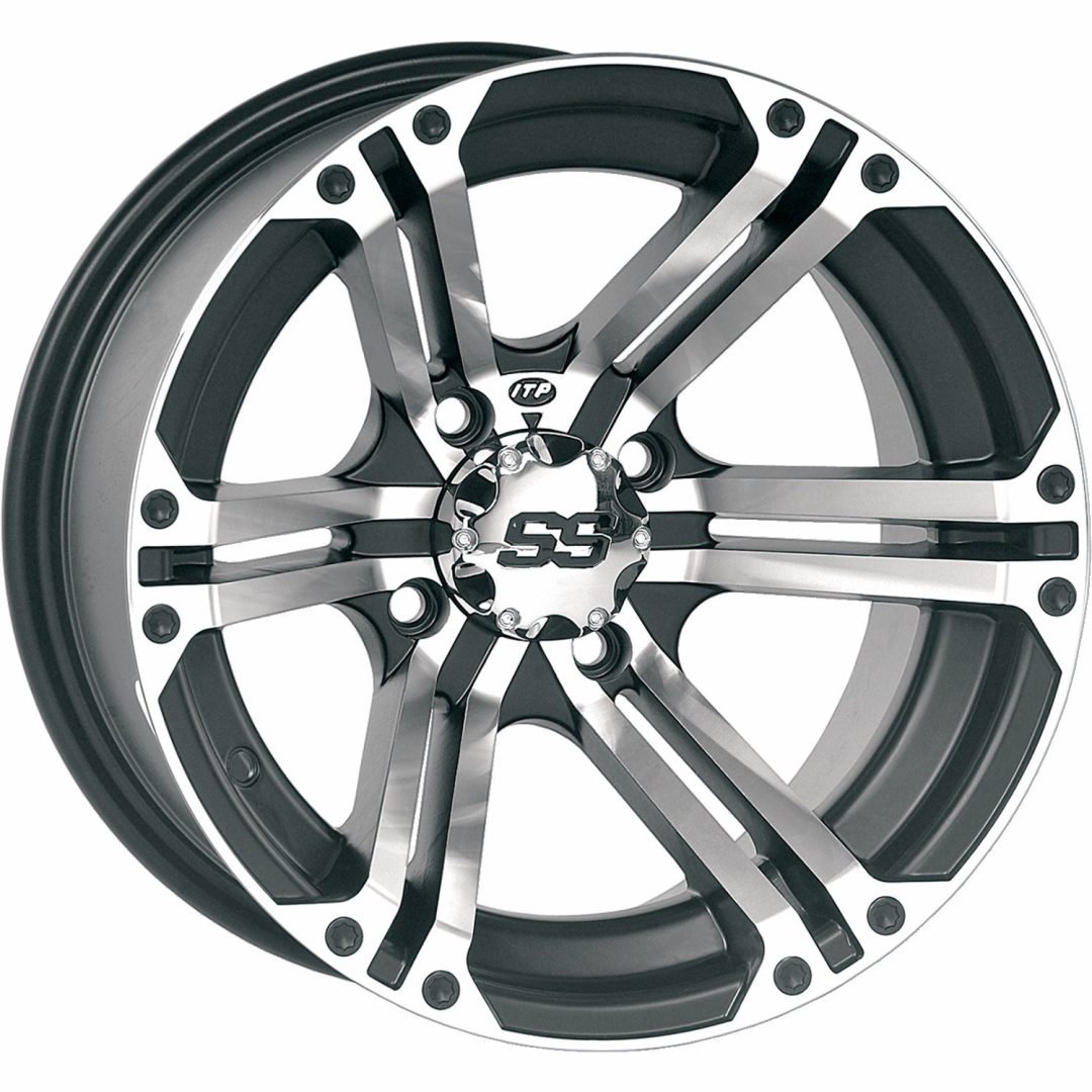 Fälg Ss212 Legering Silver/svart ITP 14 x 6 / 14x6