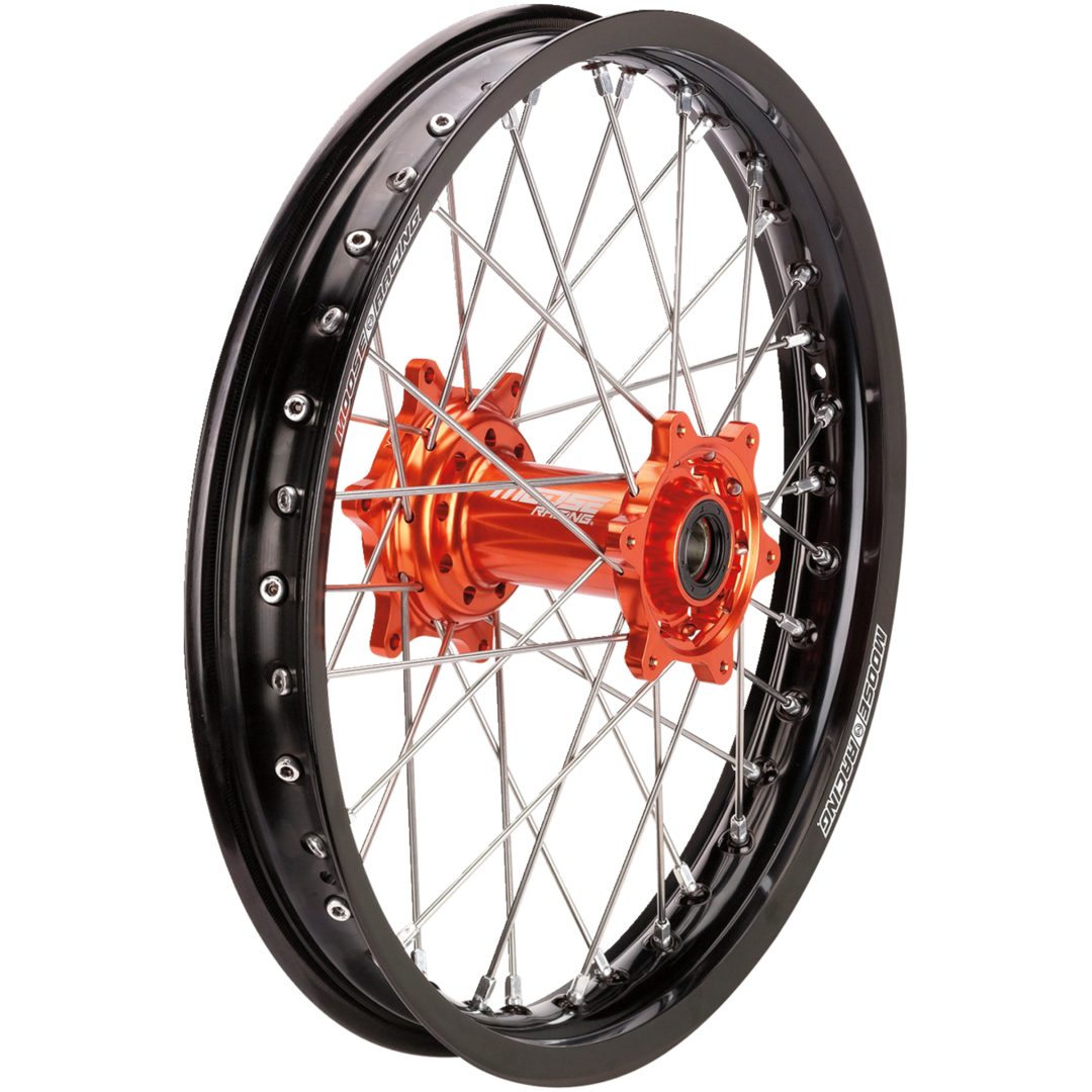 Fälg Sx-1 Komplett Anodiserad Svart/orange MOOSE RACING