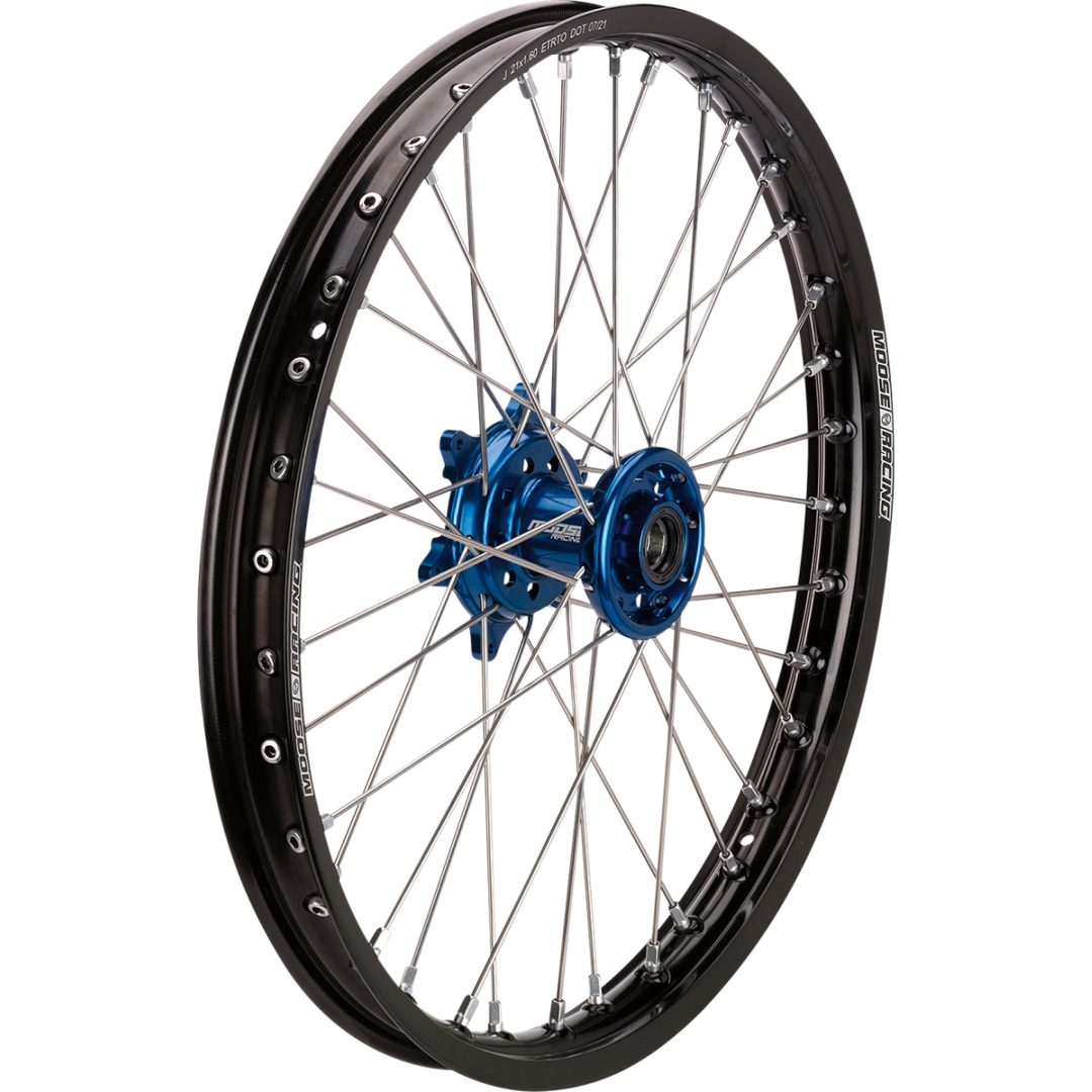 Fälg Sx-1 Komplett Anodiserad/svart/blå MOOSE RACING