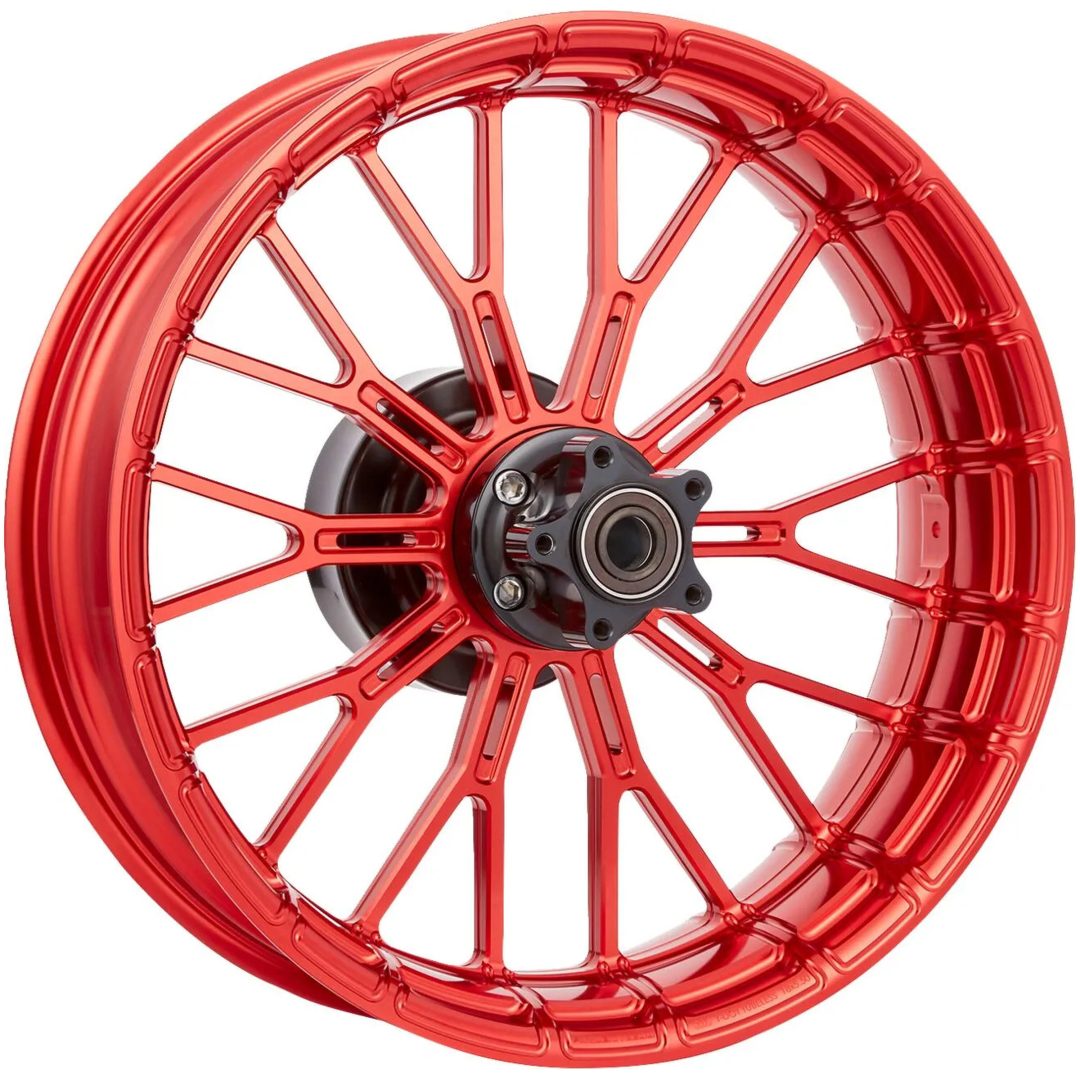 Fälg Y-Spoke Röd Halvblank ARLEN NESS