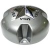 Fälgkapsel Silver MSA WHEELS – miniatyr 1