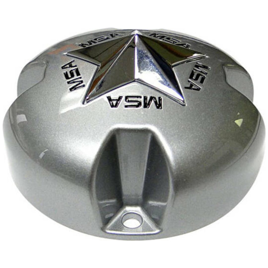 Fälgkapsel Silver MSA WHEELS