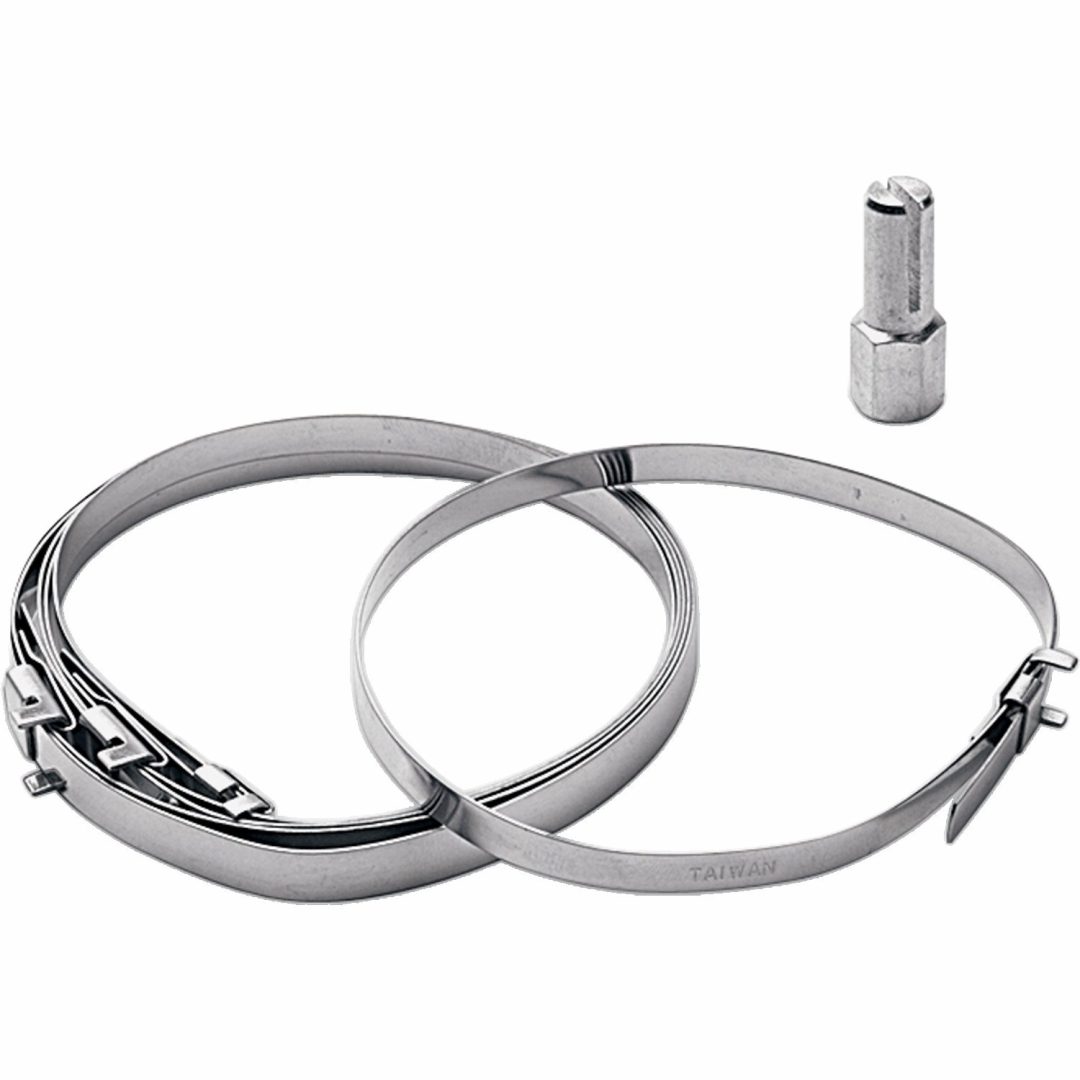 Fälgklämma Silver Aluminium EPI