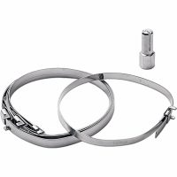 Fälgklämma Silver Aluminium EPI
