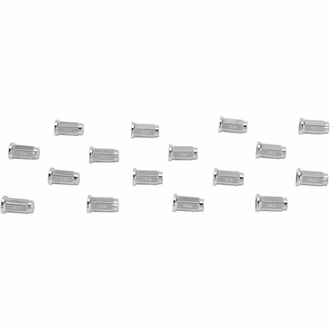Fälgmutter Flat Base Lug nut ITP Crome 10mm 16st
