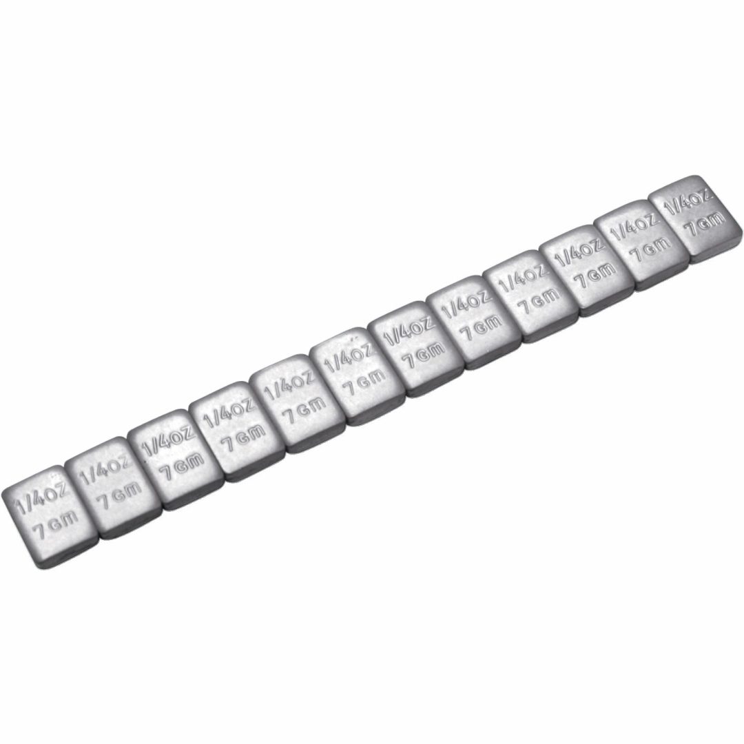 Fälgvikter Silver Pulverlackerad MOTION PRO