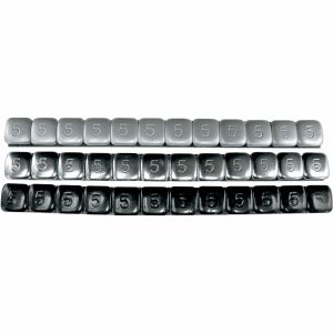 Fälgvikter Snabbfäste Krom K&L SUPPLY