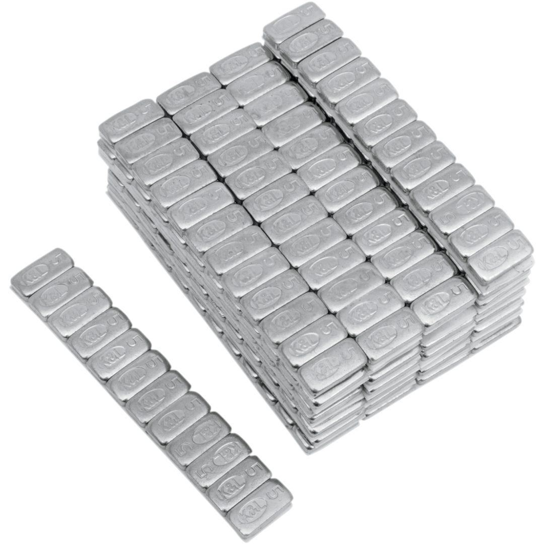 Fälgvikter Snabbfäste Krom K&L SUPPLY – bild 2