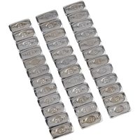 Fälgvikter Snabbfäste Krom K&L SUPPLY