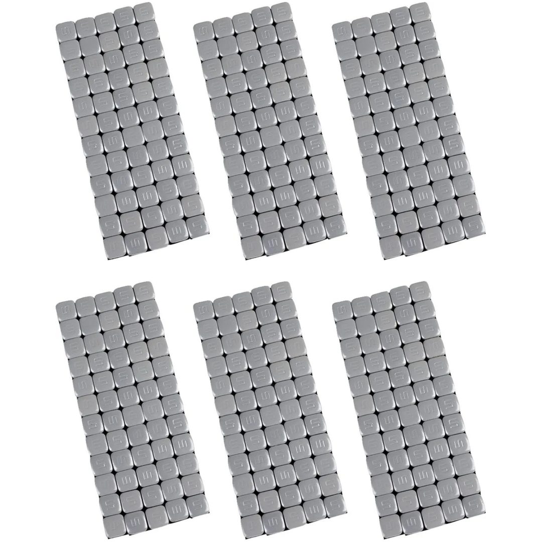 Fälgvikter Snabbfäste Silver Pulverlackerad K&L SUPPLY