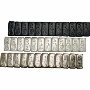 Fälgvikter Snabbfäste Svart K&L SUPPLY