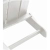 Fällbar Adirondackstol Vit 74,5x80,5x90 cm HDPE vidaXL 74,5 x 80,5 x 92 cm – miniatyr 7