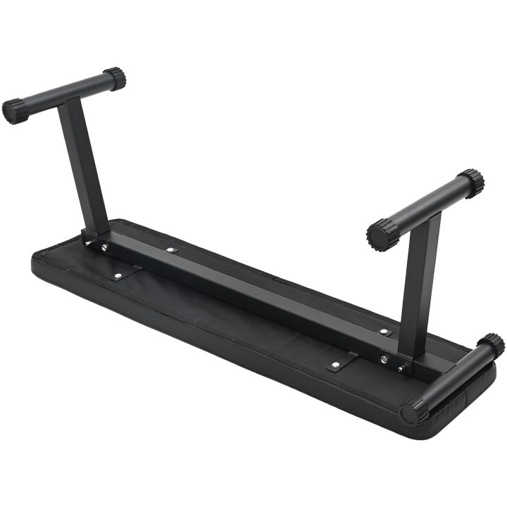 Fällbar Viktbänk 100 kg Svart 107x27x41 cm Stål vidaXL Medium – bild 2