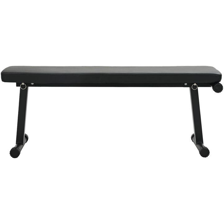 Fällbar Viktbänk 100 kg Svart 107x27x41 cm Stål vidaXL Medium – bild 4