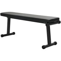 Fällbar Viktbänk 100 kg Svart 107x27x41 cm Stål vidaXL