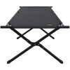 Fällbara Solbäddar 2 st med bärväska Svart 600D Oxford tyg vidaXL 210 x 80 x 46 cm – miniatyr 5