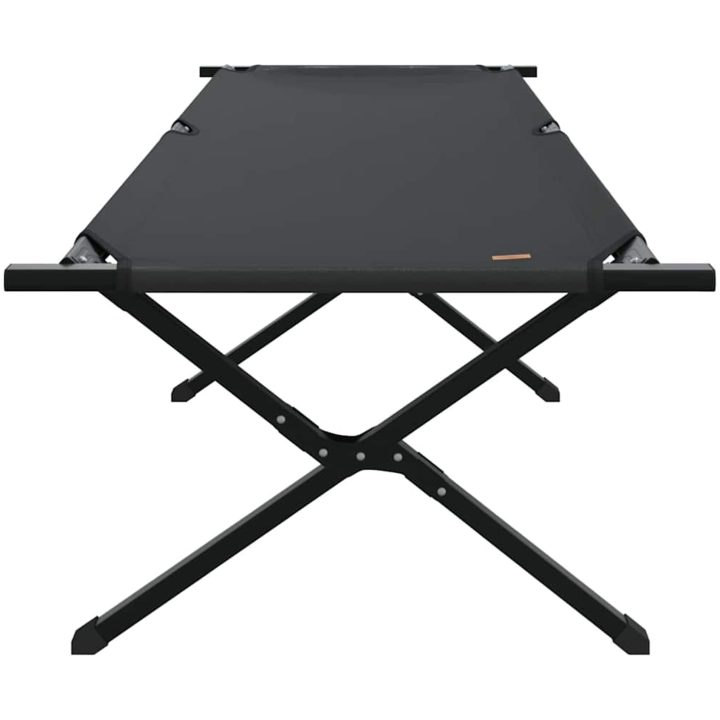 Fällbara Solbäddar 2 st med bärväska Svart 600D Oxford tyg vidaXL 210 x 80 x 46 cm – bild 5