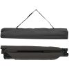 Fällbara Solbäddar 2 st med bärväska Svart 600D Oxford tyg vidaXL 210 x 80 x 46 cm – miniatyr 6