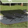 Fällbara Solbäddar 2 st med bärväska Svart 600D Oxford tyg vidaXL 210 x 80 x 46 cm – miniatyr 1