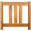 Fällbara trädgårdsstolar 2 st 36x46x85 cm Massivt trä akacia vidaXL Standard – miniatyr 9