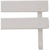 Fällbara Trädgårdsstolar 2 stycken Beige Stål vidaXL Standard – miniatyr 9