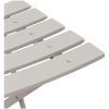 Fällbara Trädgårdsstolar 2 stycken Beige Stål vidaXL Standard – miniatyr 10