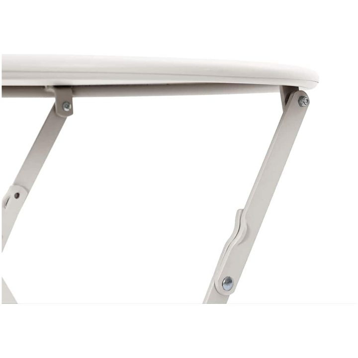 Fällbord Bistro Beige 50x71 cm Pulverlackerad Stål vidaXL 50 x 50 x 71 cm – bild 7